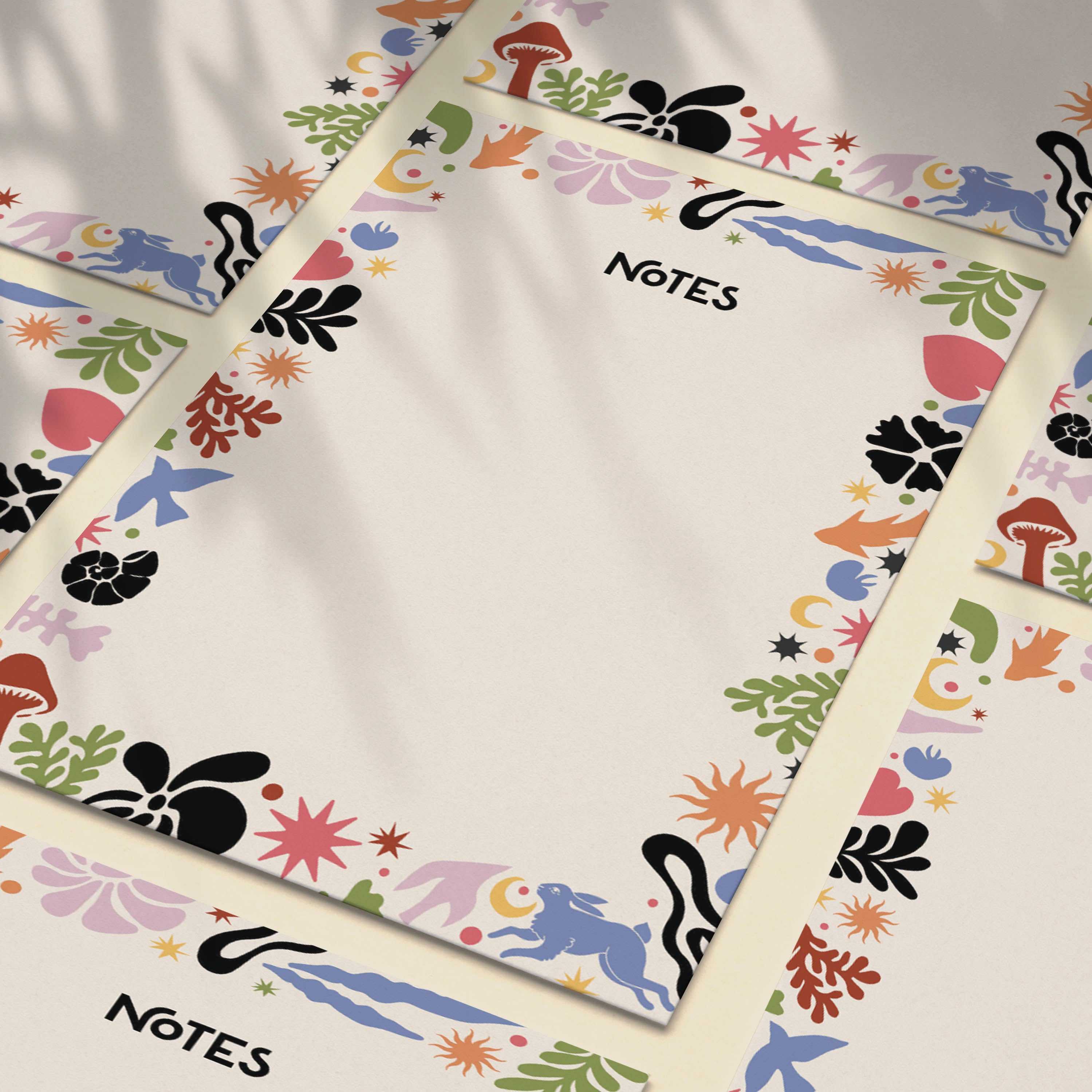 Notepad & To-Do List | Matisse Inspired | Tear Off Notepad | Productivity Pad | A5 Portrait Notepad