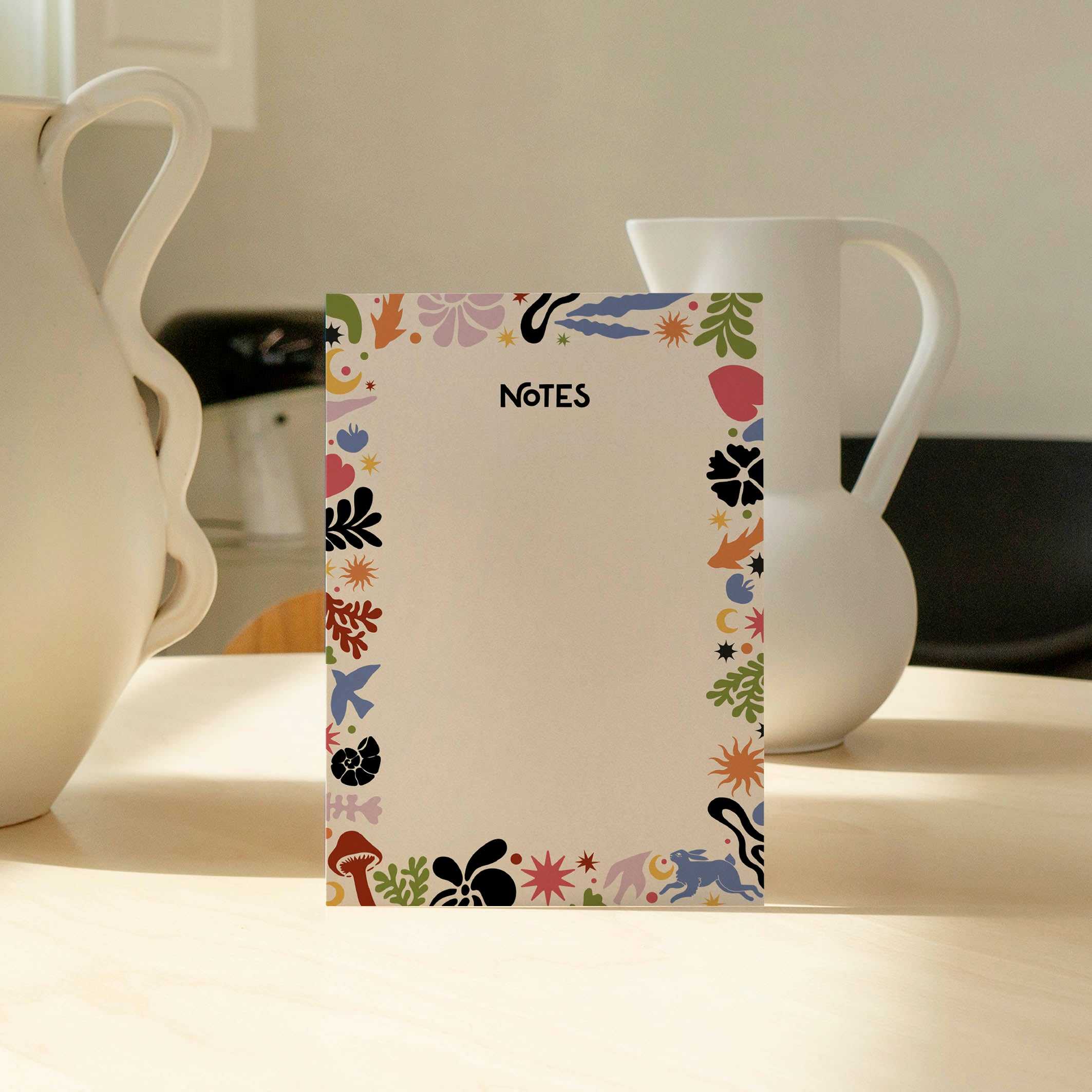 Notepad & To-Do List | Matisse Inspired | Tear Off Notepad | Productivity Pad | A5 Portrait Notepad
